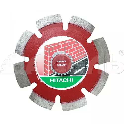 Алмазный диск Hitachi ∅125мм CA /2,0x10/ по кирпичу , асфальту 